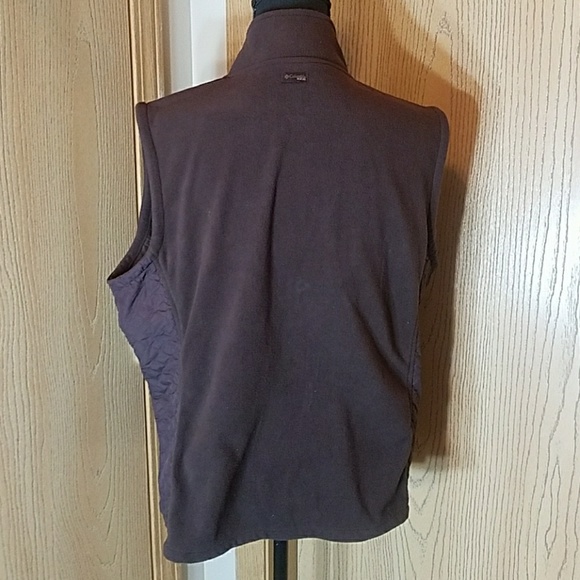 Columbia XCO Zip Up Sleeveless Fleece Vest - Picture 3 of 7